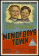 Men of Boys Town Movie Poster Print featuring classic film art.