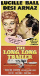 The Long, Long Trailer Movie Poster Print featuring Lucille Ball and Desi Arnaz