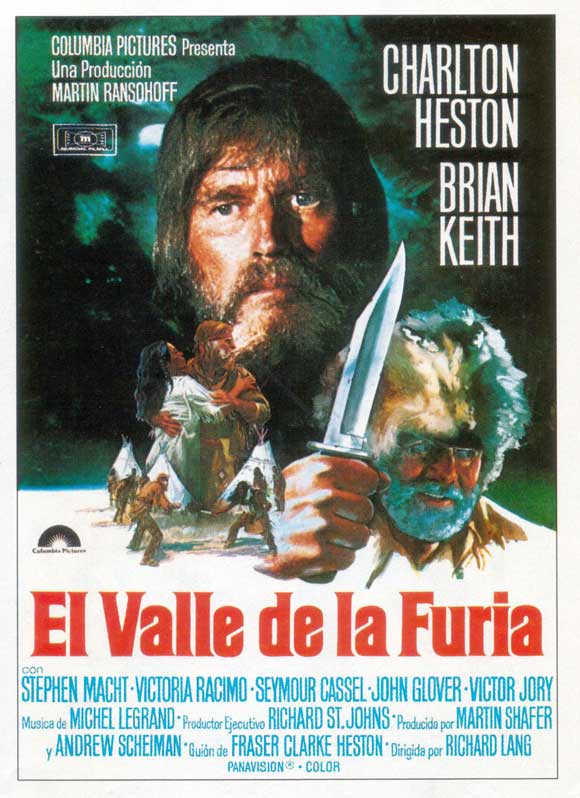The Mountain Men Movie Poster Print showcasing a wilderness theme.