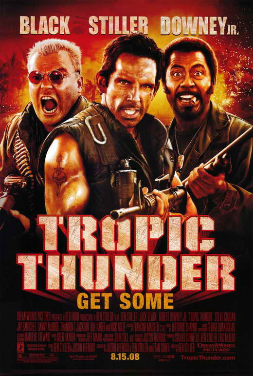 Tropic Thunder Movie Poster Print (27x40) | Posterazzi