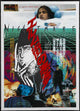 A Nightmare on Elm Street Movie Poster Print featuring Freddy Krueger.