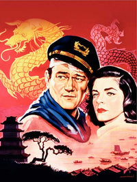 Blood Alley Movie Poster Print featuring iconic cinematic imagery.