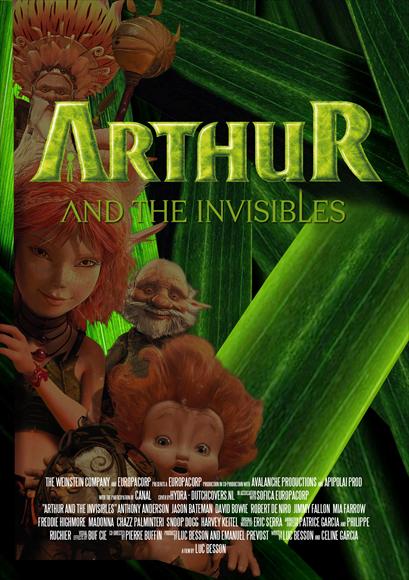 Arthur and the Invisibles movie poster print showcasing vibrant imagery.
