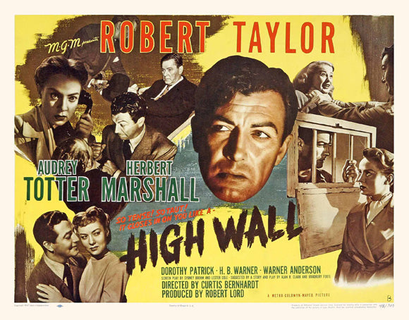 High Wall Movie Poster Print - Stunning Visual Décor