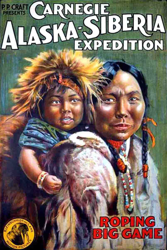 The Alaska-Siberian Expedition Movie Poster Print showcasing an adventurous spirit.
