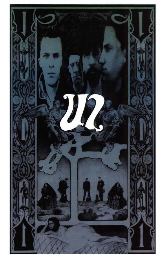 U2 Movie Poster Print featuring the iconic band, perfect for music lovers.