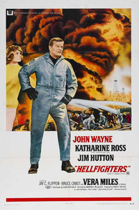 Hellfighters Movie Poster Print showcasing classic film artwork.