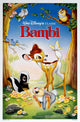 Bambi Movie Poster Print featuring classic Disney artwork.