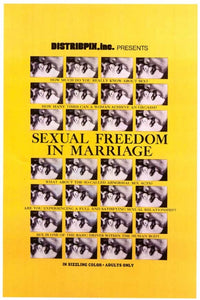 Sexual Freedom in Marriage Movie Poster Print, available in multiple sizes.