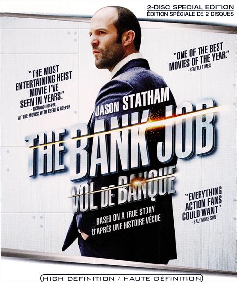Bank Job Movie Poster Print showcasing cinematic art.