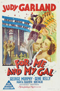 For Me and My Gal Movie Poster Print featuring classic cinema art.