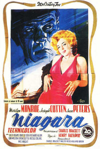 Niagara Movie Poster Print showcasing classic film art.