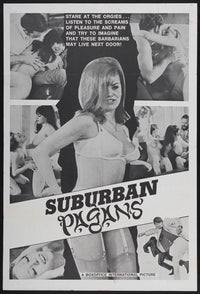 Suburban Pagans Movie Poster Print showcasing cinematic art.
