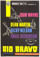 Rio Bravo Movie Poster Print featuring classic film imagery.