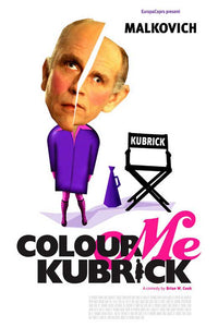 Colour Me Kubrick Movie Poster Print showcasing vibrant colors and unique design.
