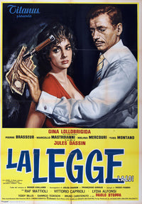 The Law Movie Poster Print showcasing cinematic artwork.