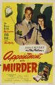 Appointment With Murder Movie Poster Print showcasing suspenseful artwork.