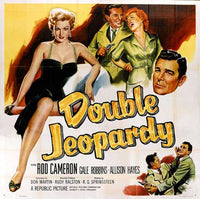 Double Jeopardy Movie Poster Print showcasing suspenseful film art.