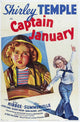 Captain January Movie Poster Print showcasing classic cinema charm.