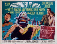 Forbidden Planet Movie Poster Print showcasing classic sci-fi artwork.