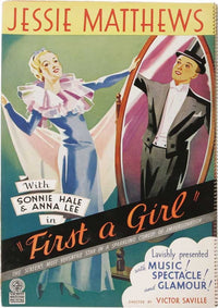 First a Girl Movie Poster Print - Vintage Film Art