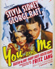 You and Me Movie Poster featuring love and companionship themes.