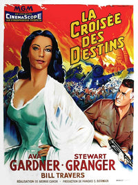 Bhowani Junction Movie Poster Print showcasing classic film art.
