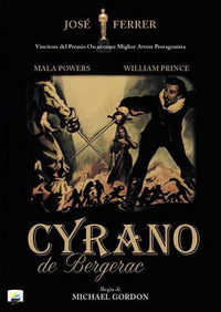 Cyrano de Bergerac Movie Poster Print showcasing classic film art.