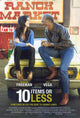 10 Items or Less Movie Poster Print featuring vibrant colors on premium paper.