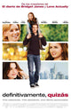 Definitely, Maybe Movie Poster Print showcasing romantic comedy artwork.