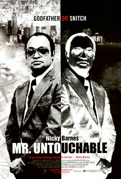 Mr. Untouchable Movie Poster Print showcasing vibrant colors and bold design.