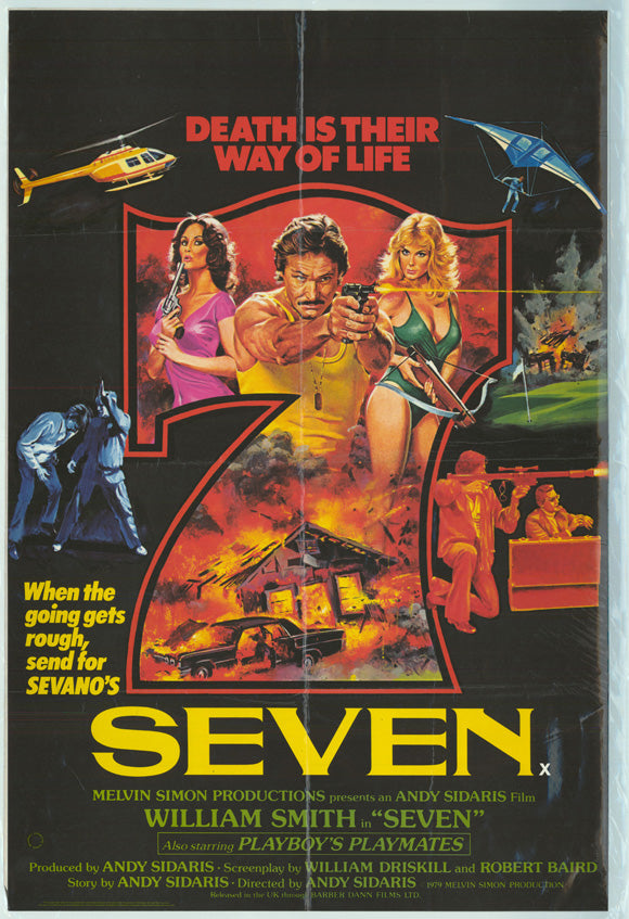 Seven Movie Poster Print featuring iconic film imagery.