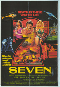 Seven Movie Poster Print featuring iconic film imagery.