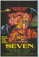 Seven Movie Poster Print featuring iconic film imagery.