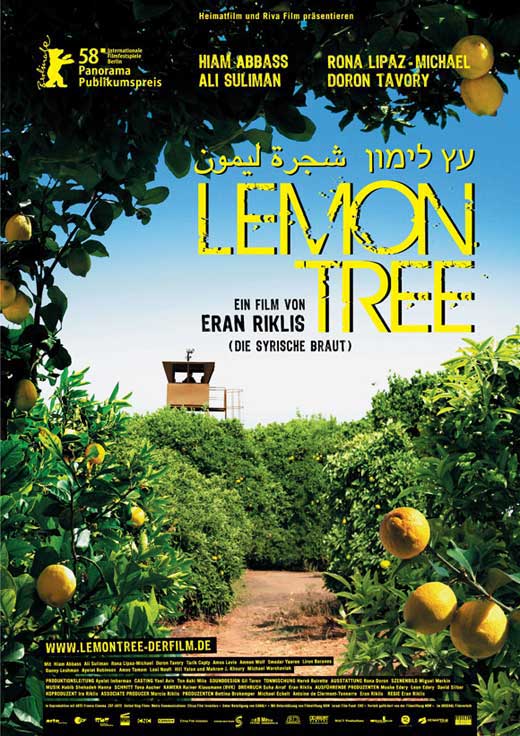 Lemon Tree Movie Poster Print showcasing vibrant colors and imagery.