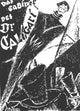 The Cabinet of Dr. Caligari Movie Poster Print featuring classic horror imagery.