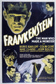 Frankenstein Movie Poster Print (11 x 17) - Classic Horror Art