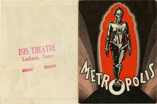 Metropolis Movie Poster Print - Classic Sci-Fi Artwork