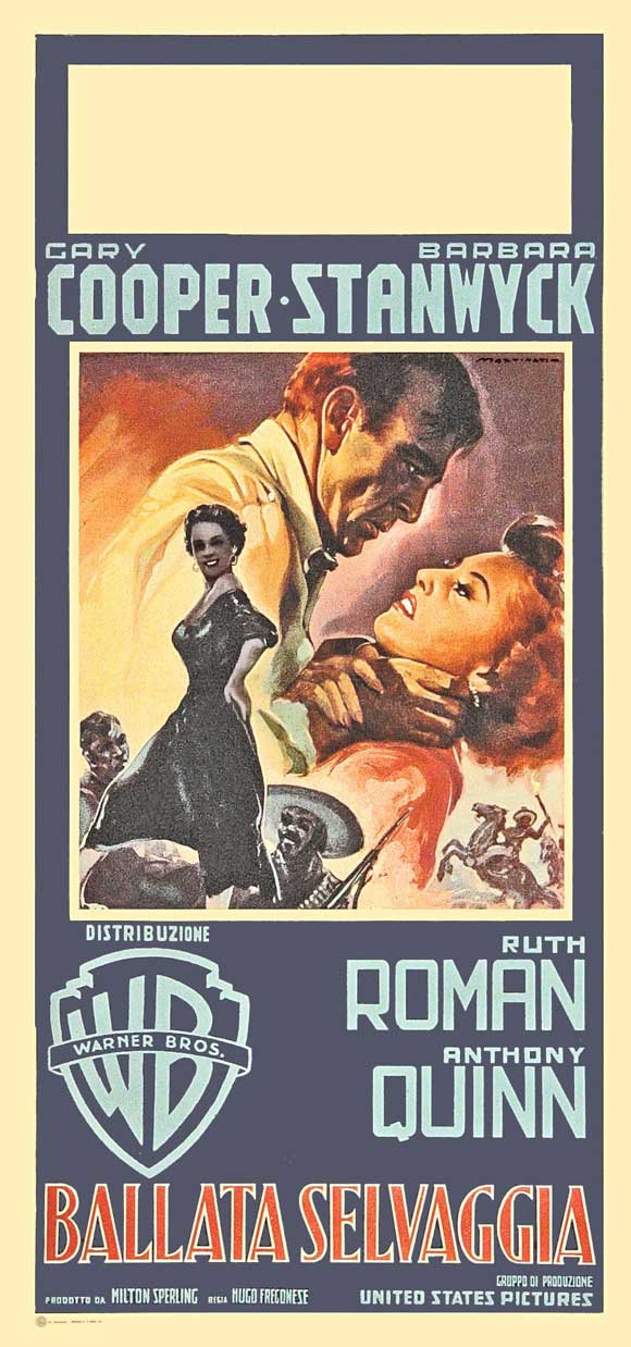 Blowing Wild Movie Poster Print showcasing classic cinematic artwork.