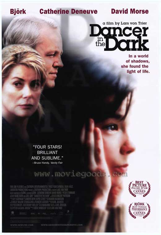 Dancer in the Dark Movie Poster Print showcasing emotional cinematic artwork.