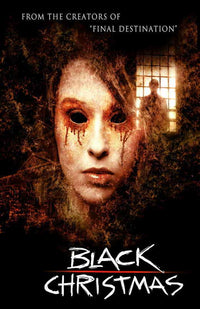 Black Christmas Movie Poster Print showcasing iconic imagery.