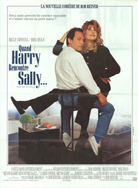 When Harry Met Sally Movie Poster Print showcasing romance and nostalgia.