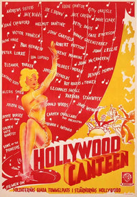 Hollywood Canteen Movie Poster Print showcasing classic cinema art.