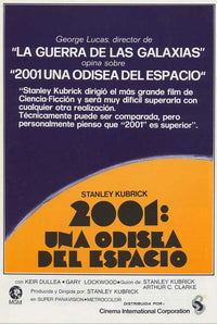 2001: A Space Odyssey Movie Poster Print showcasing classic sci-fi artwork.
