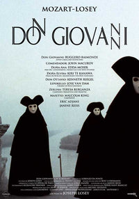 Don Giovanni Movie Poster Print featuring vibrant opera art.
