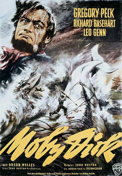 Moby Dick Movie Poster Print - Captivating wall art for home decor.
