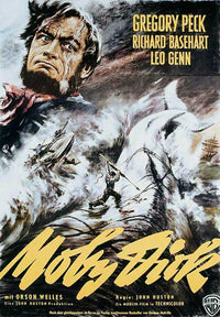 Moby Dick Movie Poster Print - Captivating wall art for home decor.