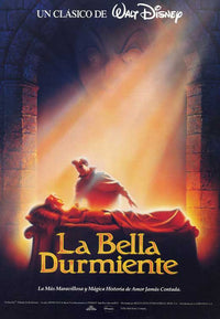 Sleeping Beauty Movie Poster Print featuring Disney's classic princess.