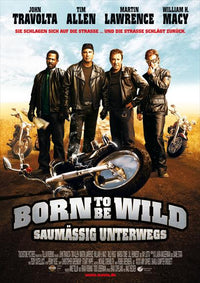 Wild Hogs Movie Poster Print featuring dynamic design and vibrant colors.