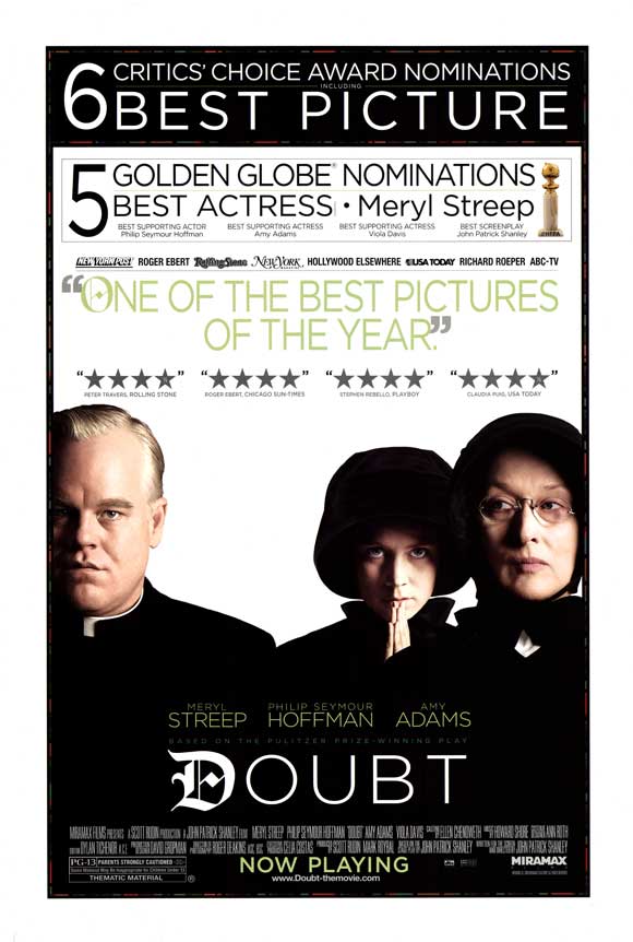 Doubt Movie Poster Print featuring striking visuals.